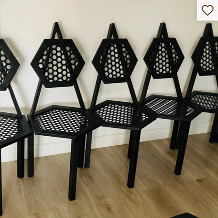 BARTES meble stalowo-drewniane